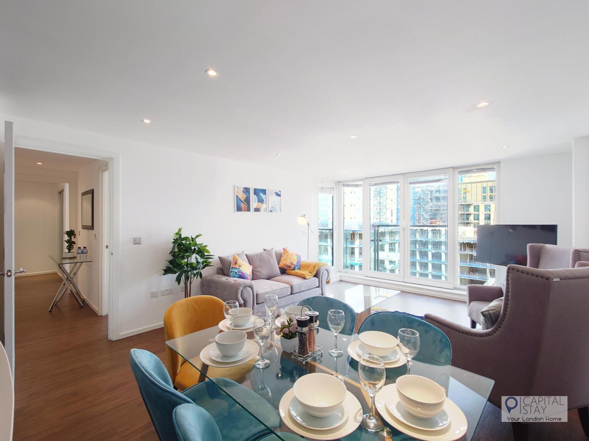 Deluxe Two Bed Apartment By London Excel & O2 Bagian luar foto