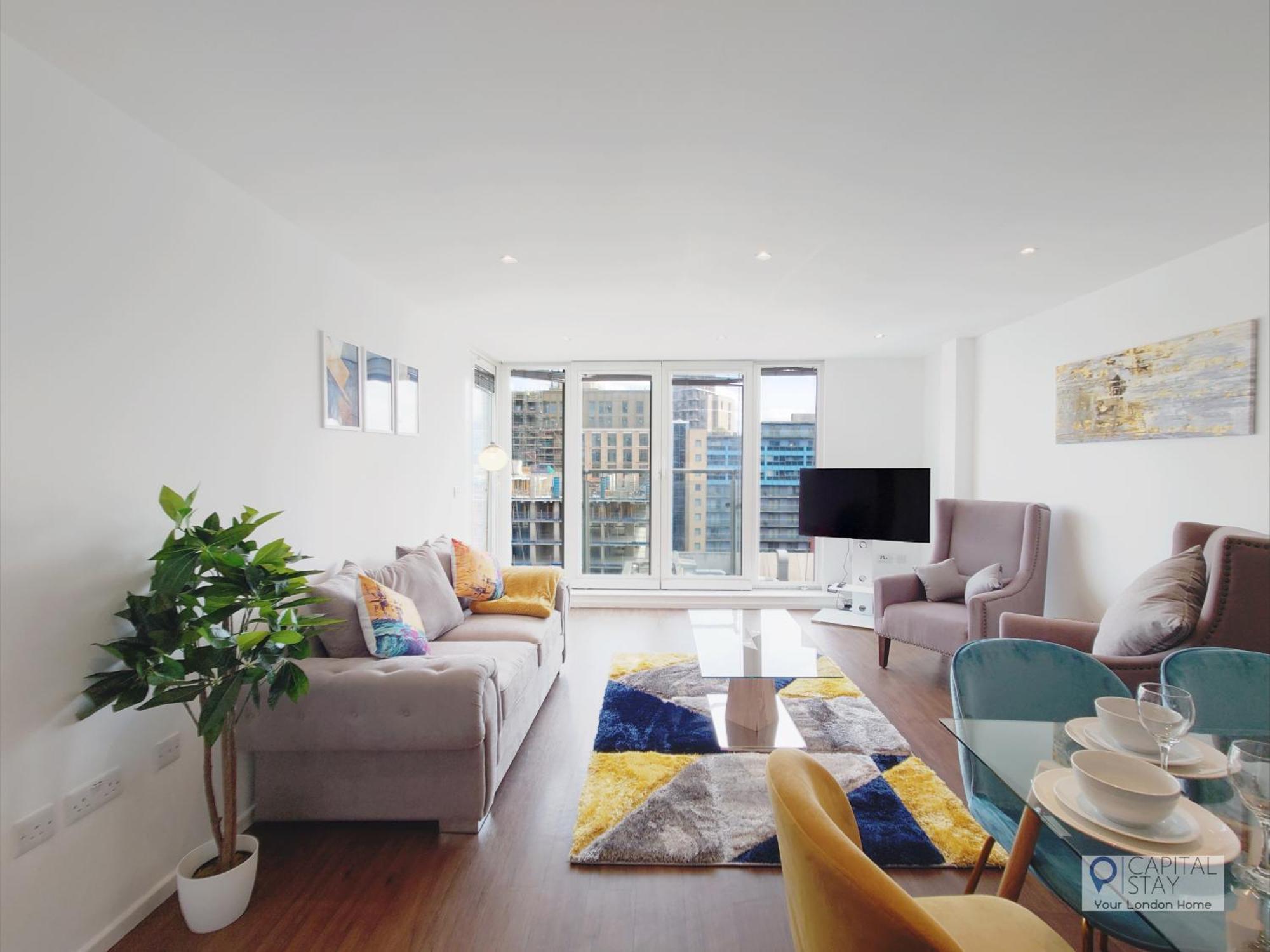 Deluxe Two Bed Apartment By London Excel & O2 Bagian luar foto